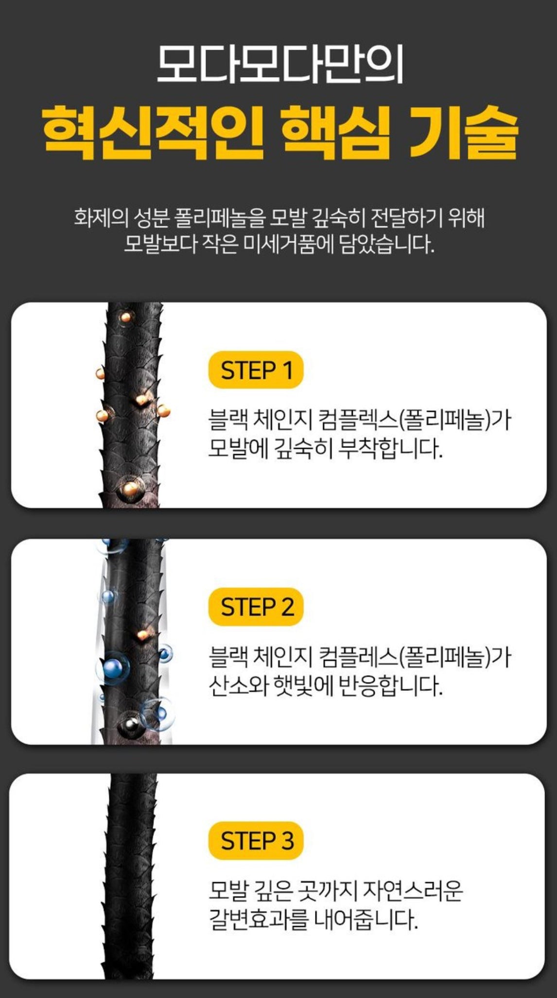 모다모다 프로체인지 블랙샴푸 1EA 300g