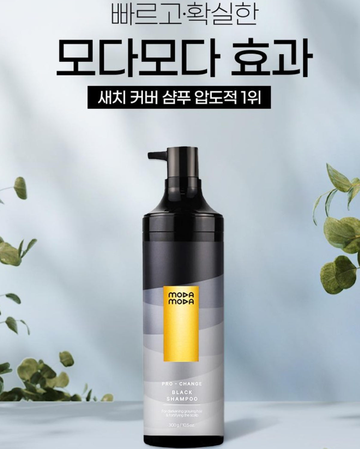 모다모다 프로체인지 블랙샴푸 1EA 300g