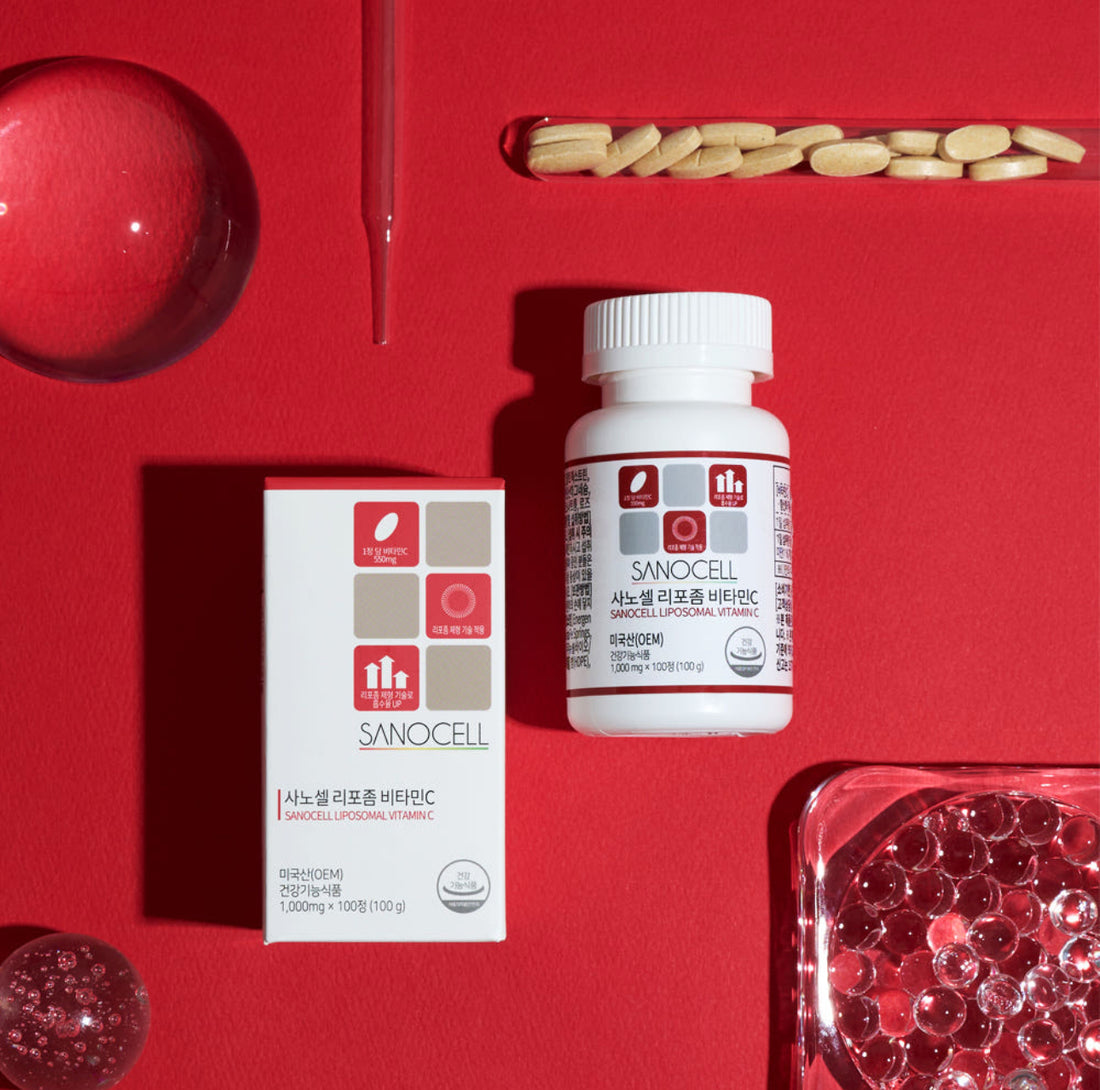 Sanocell Liposomal Vitamin C 4Bottles (1000mgx400capsules)