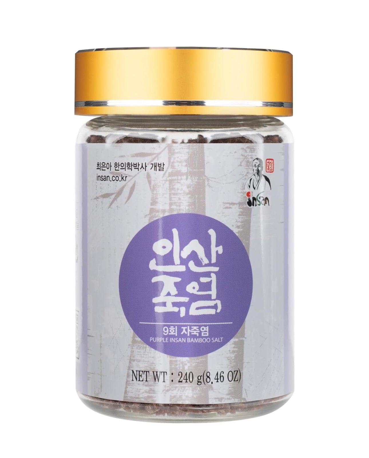 Insan Bamboo Salt Ultimate Purple 9X Roasted Crystal 240g