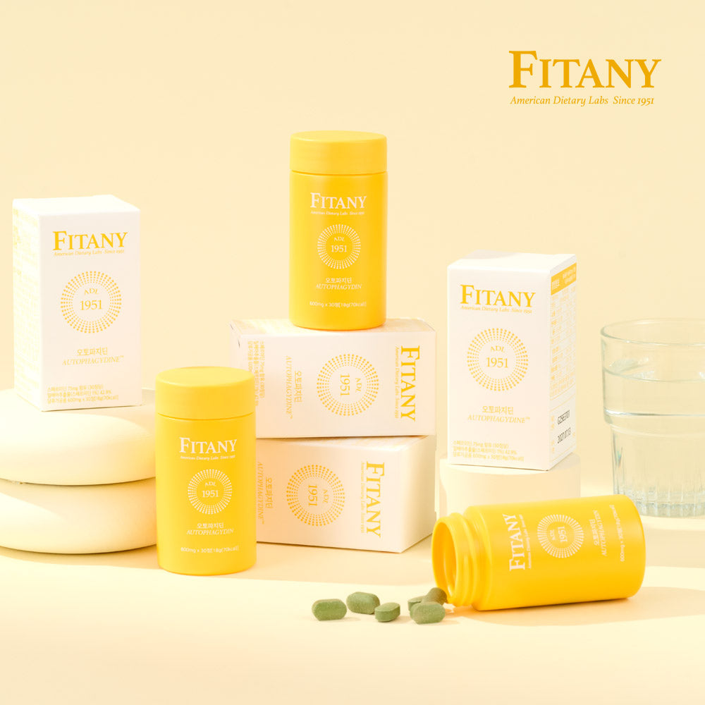 [1박스 30정] 피타니 오토파지딘 저속노화 세포청소 스페르미딘