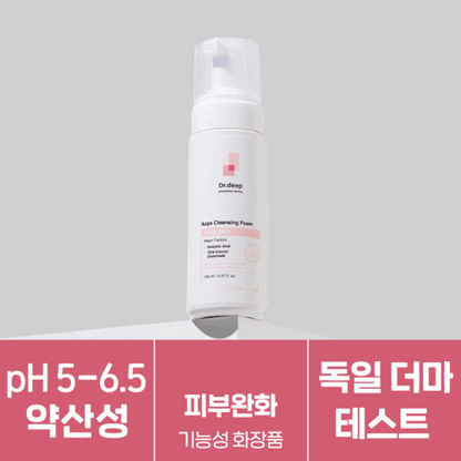 닥터딥 아크파 트러블 진정클렌징폼 Acpa Cleansing Foam for Acne Skin 150ml